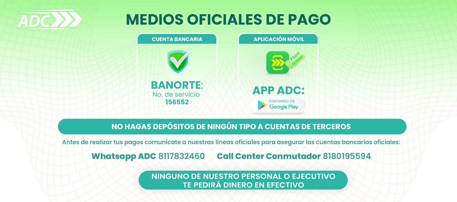 PAGOS SIN BBVA